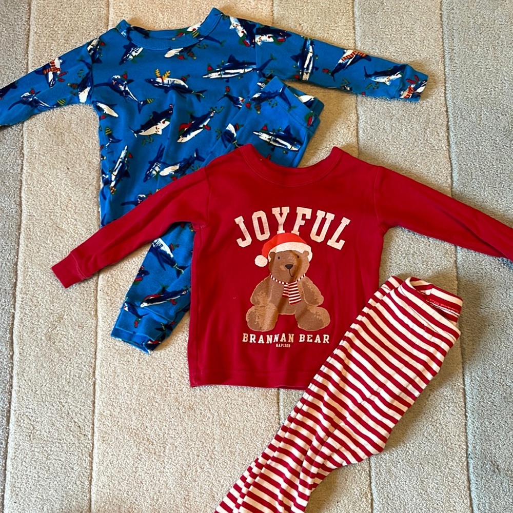 GAP Christmas PJ Set Bundle